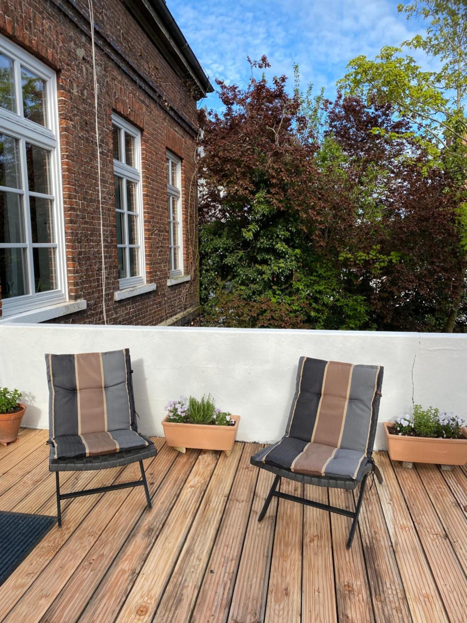 Ferienwohnung Wohlfuehlen In Historischem Haus Brake  Exterior foto